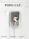 Cartoon Bathroom Socket Waterproof Cover 86 Type Bathroom Double Switch Splash-Proof Box Transparent Plug Self-Adhesive Protective Box