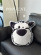 Cute Puppy Shaped Sofa Pillow for Girls to Sleep On, Light Luxury High-End Feel, Children's Cartoon Doll, Non-Detachable