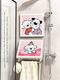 Cute Puppy Bathroom Wall-Mounted Storage Box, Bathroom Shower Clothes Organizer, Toilet Waterproof Foldable Storage Rack