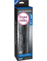 American Piedream Black and Hard emulated Yangset front solid lengthened Spice Cover Penis Cover material Good