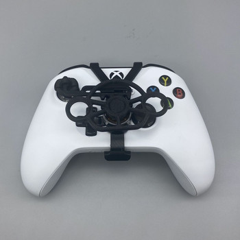 Xbox series controller rocker steering wheel simulates computer playing racing games small steering wheel handle bracket