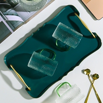 Nordic light luxury ins Wind living room kettle cup fruit tray European ceramic rectangular Tea Cup plate home