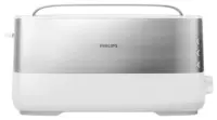 Cửa hàng ở nước ngoài Đức Philips Philips thép không gỉ 8 độ nướng Toaster 1000W - Máy bánh mì máy nướng sandwich mini