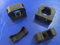 AD21 2 plastic hose fixing seat corrugated pipe fixing bracket with cover bracket clamp