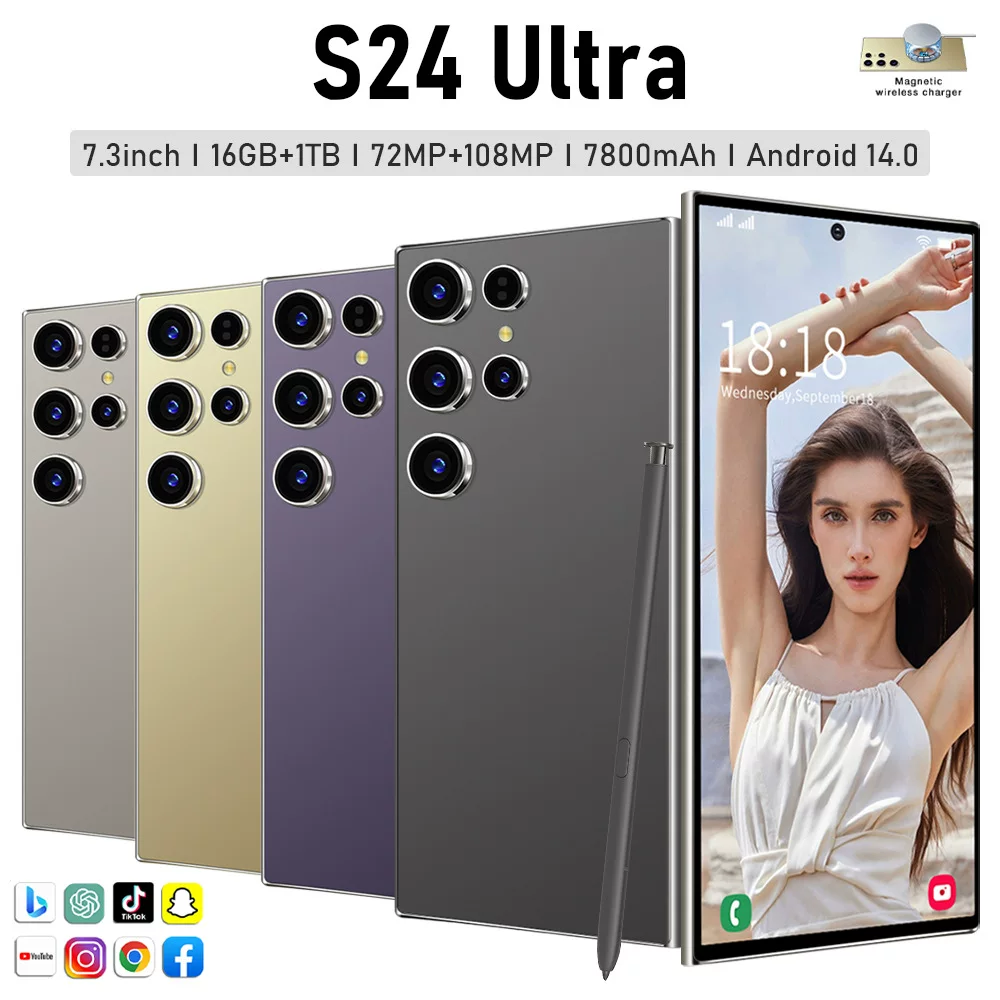 Мобильный телефон S24ULTRA73INCELL середина-экран экран
