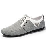 Рабочая летняя дышащая нескользящая тканевая универсальная повседневная обувь, низкие туфли, в корейском стиле