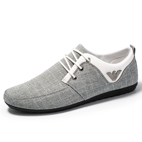 Рабочая летняя дышащая нескользящая тканевая универсальная повседневная обувь, низкие туфли, в корейском стиле