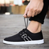 Нескользящие летние дышащие мужские кроссовки для отдыха, кеды, туфли, универсальная спортивная обувь, для бега, в корейском стиле