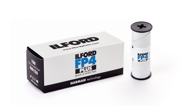 British original ilford ilford FP4 120 black and white film iso125 degree film 2022