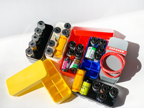ZACK film] Professional film box 135 120 film storage box can put 10 rolls with silicone tape