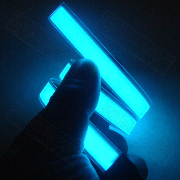 EL cold light band 3V Glow in Belt Strip EL Light Inverter Turquoise