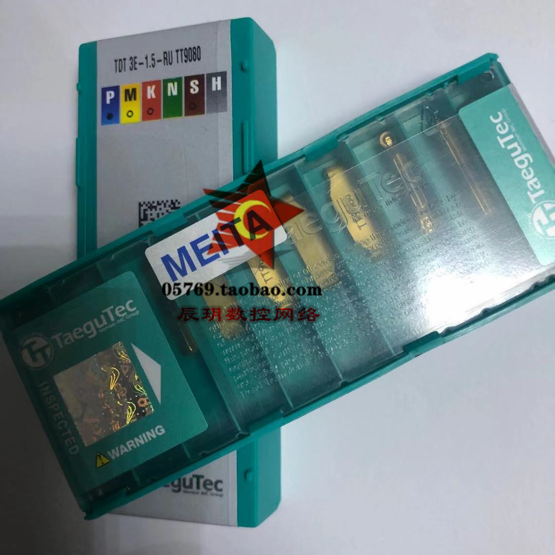 Teguk Taegutec TDT 3E-1 5-RU TT9080 3mm spot grooving round head blade