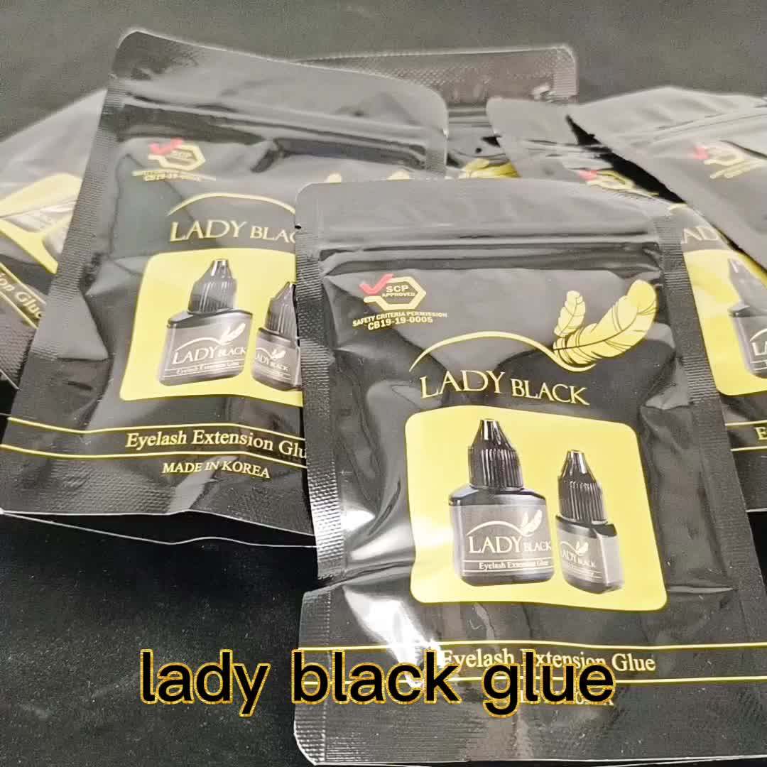 Adhesivo Lady Black Eyelash Extension Glue For Lash Extensions 3 Sec