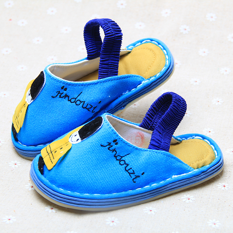 Chaussons enfants en coton pour printemps - semelle tendon - Ref 1036322 Image 12