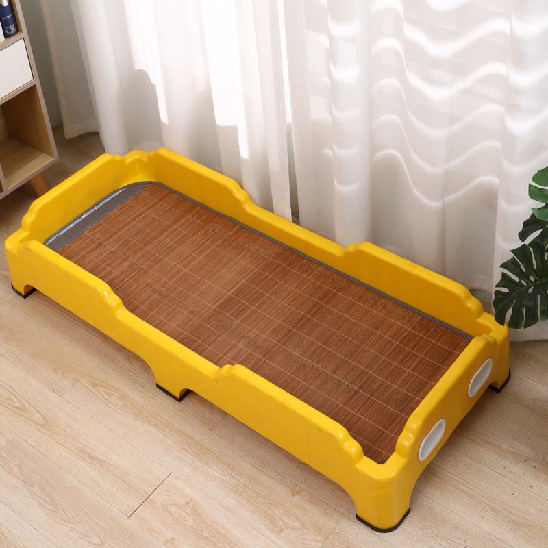 Kindergarten double-sided children's table summer nap special small bed mat 50*120 × 60 × 130 bamboo mat