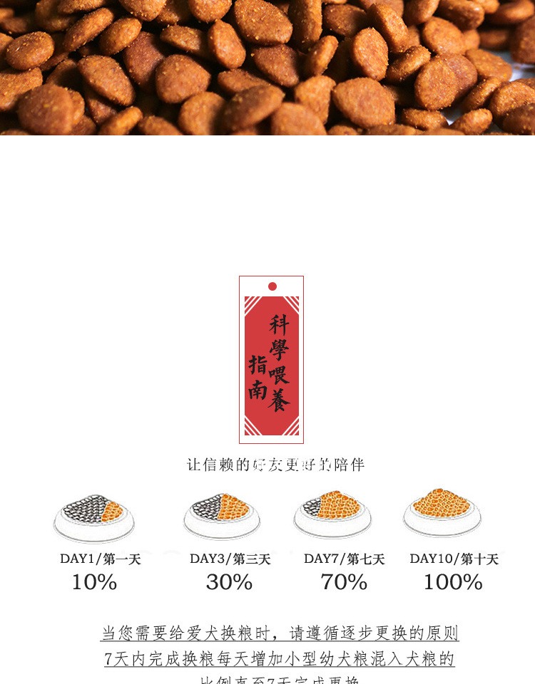 Fulu làm tại nhà thức ăn cho chó cỡ trung bình chó lớn chó trưởng thành tự nhiên thịt tươi tự nhiên thức ăn cho chó Jinmaosamo Husky loại phổ quát - Chó Staples thức an cho chó bao 50kg