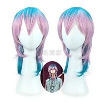 Tokyo Swastika Avengers Reborn The Way Grey Valley Gentia Cos Wig Secondary Meta New Curly Hair Liu Hai Spot