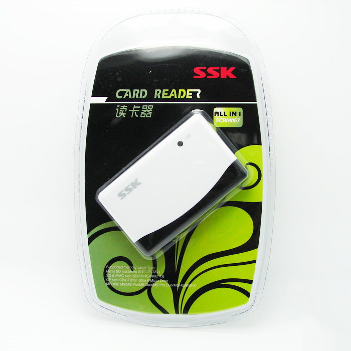 SSK Biao Wang SCRM057 Multi-function all-in-one card reader High-speed direct reading mobile phone TF CF MS SD card