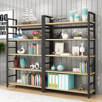 American simple bookshelf shelf partition living room display iron rack display rack Nordic style shelf Zhongdao cabinet