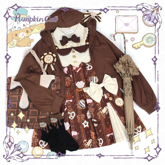 (Sold Out Display) Pumpkin Cat ChocolateChipCookies