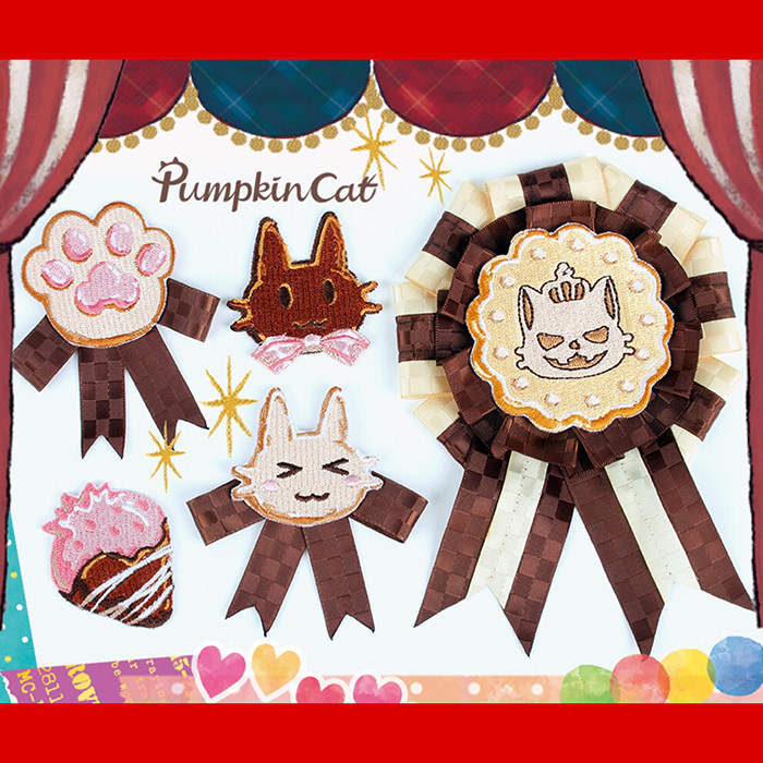 (Spot) Pumpkin Cat Chocolate Chip Cookies Love Cookies Accessories (Not Seven Days)