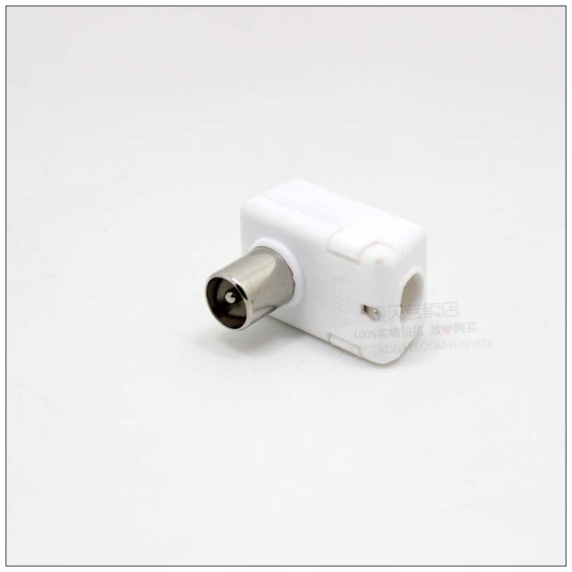 View bay BD116 RF joint right angle elbow cable TV antenna joint horizontal antenna plug RF public head