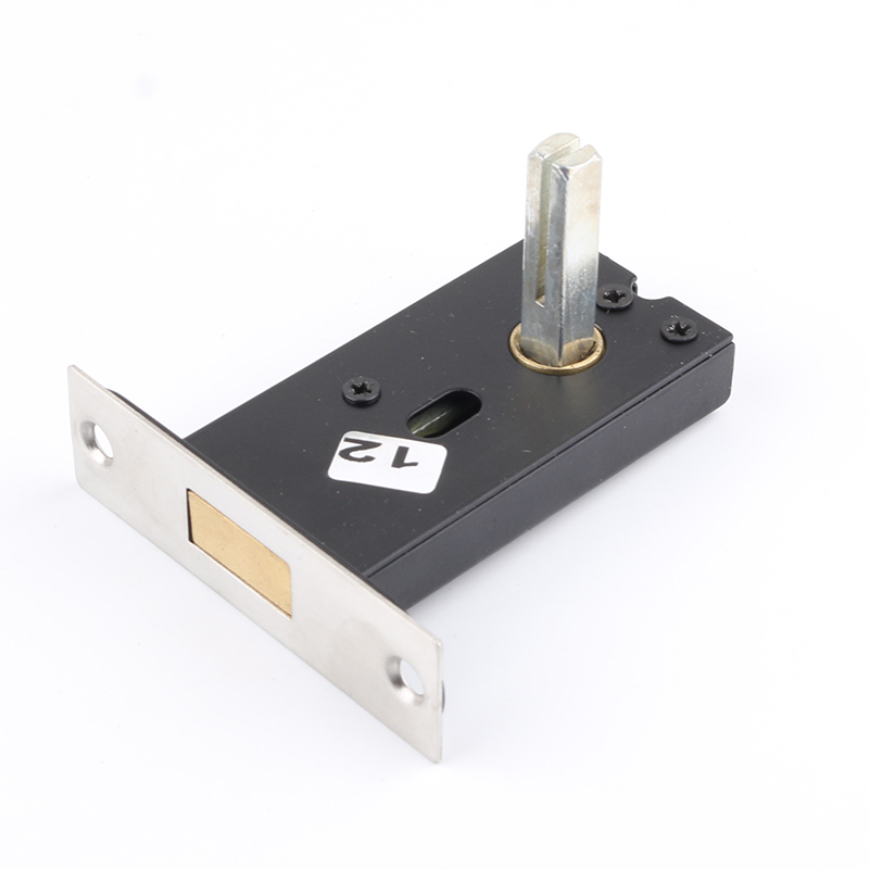 Hidden door small black lock body invisible door lock pull ring lock body hidden door lock body lock cylinder wooden door concealed square tongue lock body