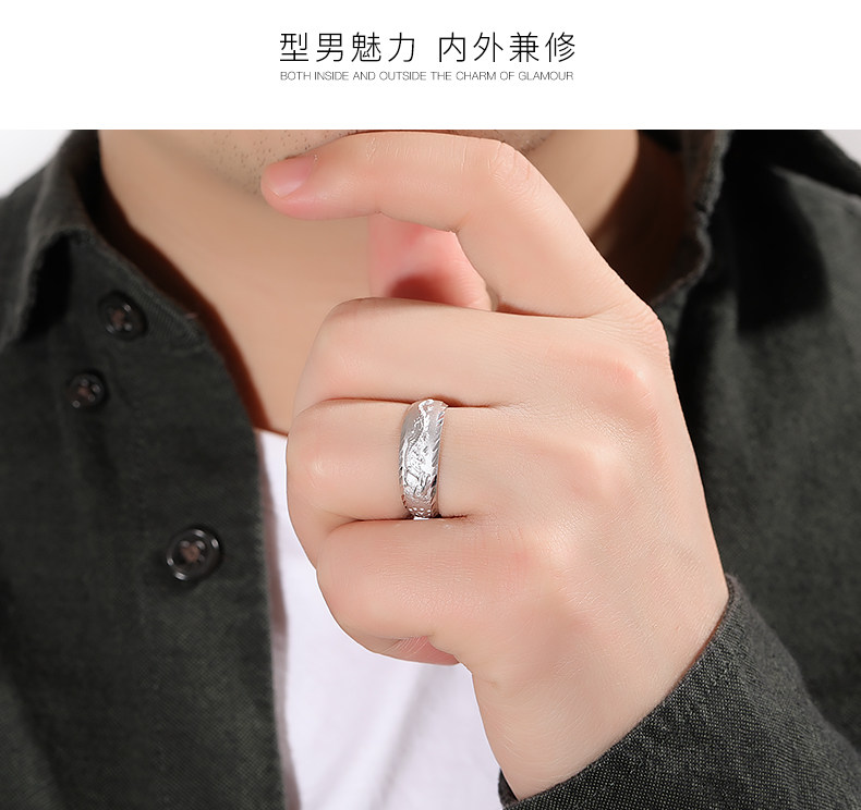 Bague homme en Argenterie - Ref 3086222 Image 21