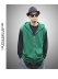 Mùa xuân và mùa thu hip hop áo vest thể thao tăng chất béo vest nam giản dị mũ rộng vành áo len trùm đầu shop quần áo nam Cực lớn
