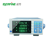EVERFINE remote PF310 A digital power meter AC DC four-window harmonic electrical parameter tester