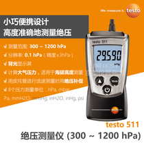 Testo testo 511 Absolute pressure gauge Digital mini barometer High altitude vacuum gauge