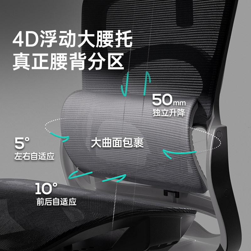 Кресло компьютерное HBADA P2 Pro+ черное