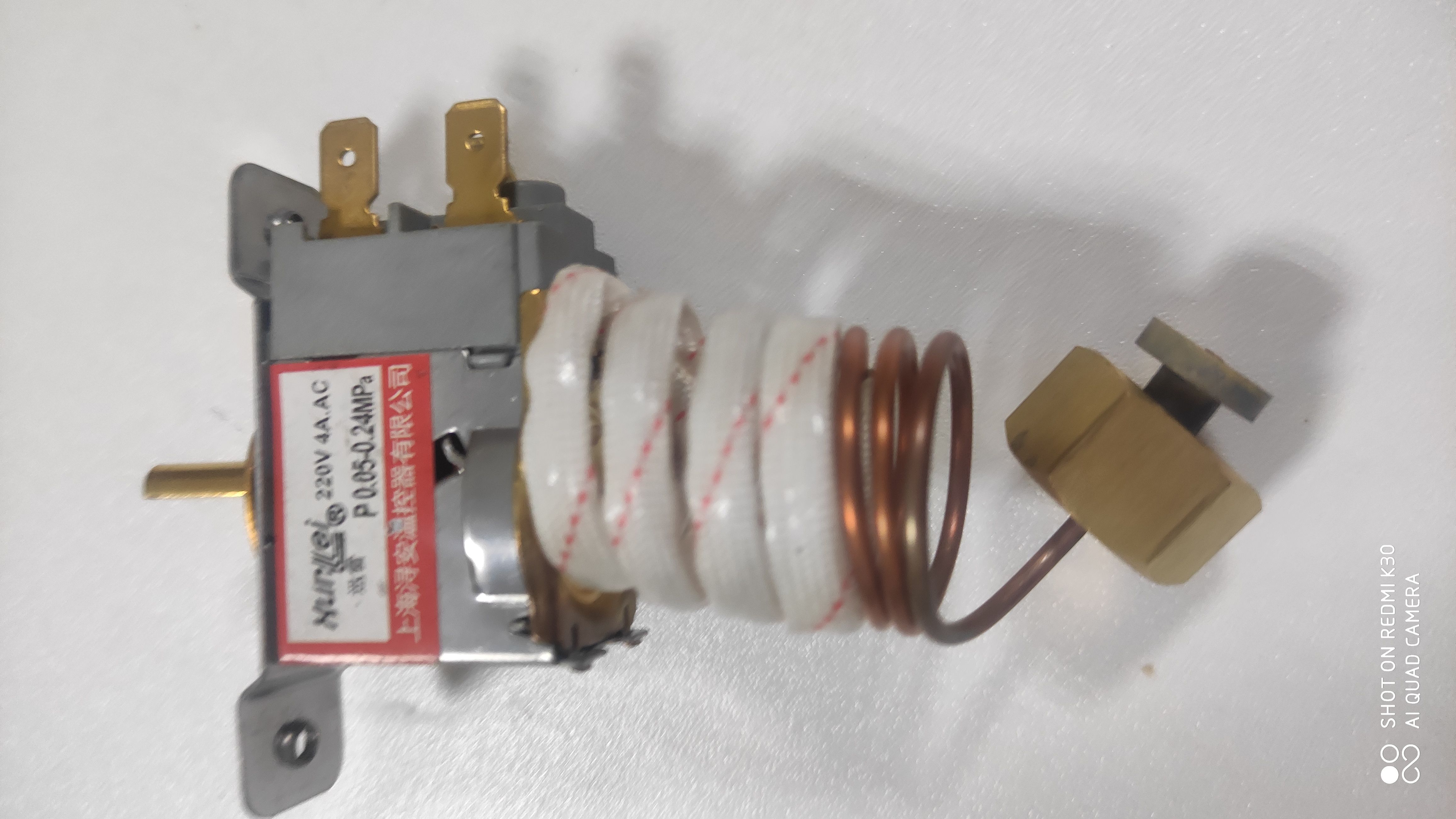 上海浔安温控器开关P0.05-0.24江阴滨江立式灭菌器医用消毒锅配件