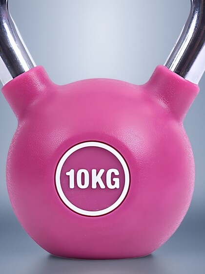 Colorful Pu Solid Kettlebell Women's Fitness Home Men's Dumbbell Competitive Professional Kettlebell Ball Lifting Kettle 4-20kg