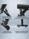 New Multifunctional Adjustable Dumbbell Bench for Home Use, Bench Press Bench, Bird Exercise Bench, Light Commercial Strength Training Equipment