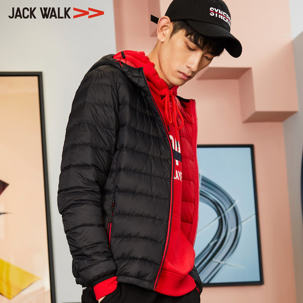 拉夏贝尔旗下 Jack Walk 男式连帽轻薄羽绒服 天猫优惠券折后¥169包邮(¥379-210)3色 拉夏贝尔旗下 Jack Walk 男式连帽轻薄羽绒服 天猫优惠券折后¥169包邮(¥379-210)3色