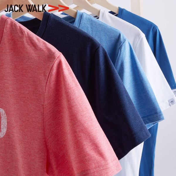 拉夏贝尔旗下 Jack Walk 纯棉 男式短袖T恤*3件 下单折后¥88.2包邮(3件6折) 多款可选 拉夏贝尔旗下 Jack Walk 纯棉 男式短袖T恤*3件 下单折后¥88.2包邮(3件6折) 多款可选