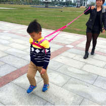 Baby toddler belt baby anti-lost belt traction rope children infants learning to walk dual-use summer breathable anti-leash