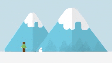 图片[3]-MG卡通扁平插画动画场景城市雪山高铁商场AE格式源文件模板素材-cg男孩