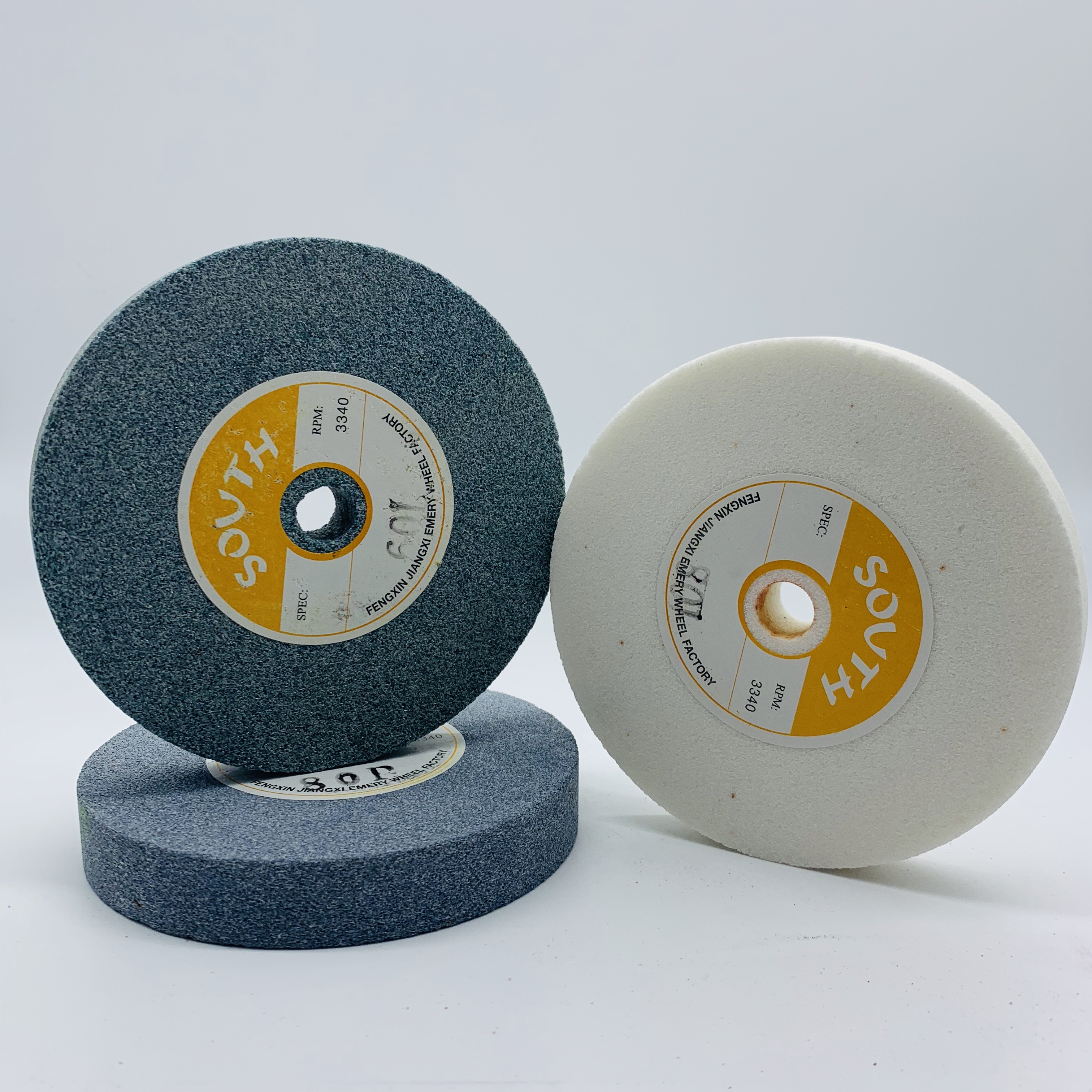 125 brown corundum alloy sharpener grinding wheel piece 150X20X20 hole 12 7 white corundum small hole grinding wheel 120 mesh