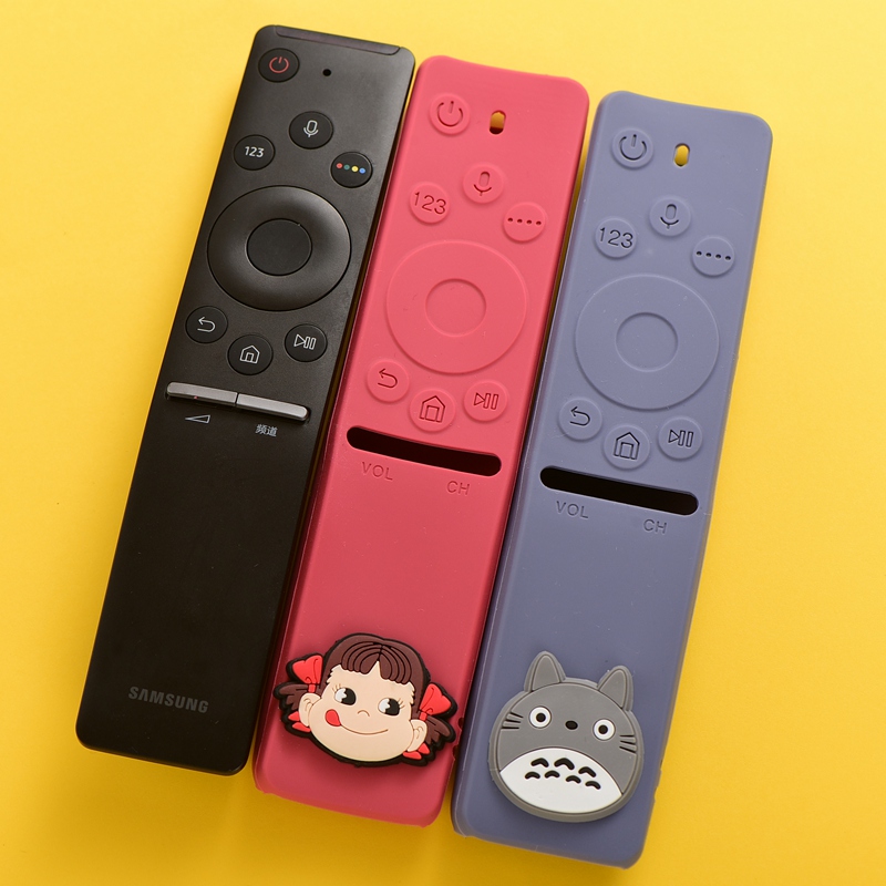 Samsung TV voice remote control cover BN59-01298G J C all-inclusive anti-fall cartoon soft silicone