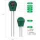 토양 pH 측정기 PH 측정기 습도 측정기 온도 감지기 광도 측정기 꽃과 나무 심기 토양 테스터