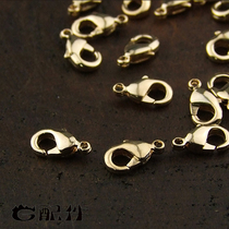 (G Accessories) DIY female handmade strings Beads Bracelet Necklace Ornament Buckle import 14K Bag lobster Withheld Water Drop