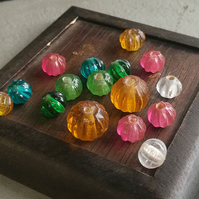 Special price gouffles glazed beads Beads Candy Color Melon Lenght Jubilee Jubilee Jubilee DIY Candida Beads Handstring Accessories