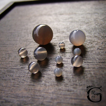 Special Price natural gray agate beads handmade beads DIY bracelet accessories natural crystal beads semi-finished products scattered beads