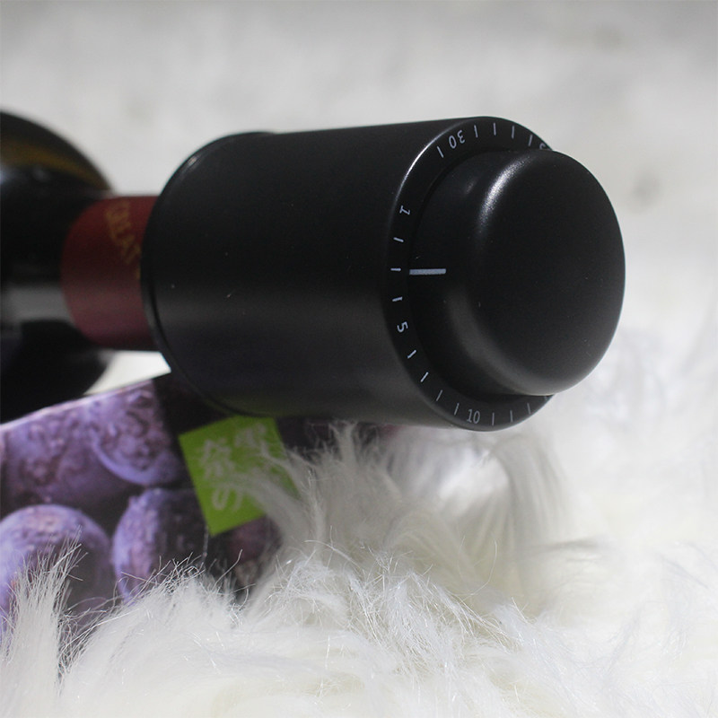 Bomlus boras wine stopper household stainless steel wine bottle stopper silicone sealed vacuum wine stopper