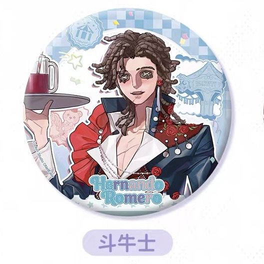 【Official Edition】Identity V Garden Party Special Badge Joseph the Gardener Lawyer Bullfighter