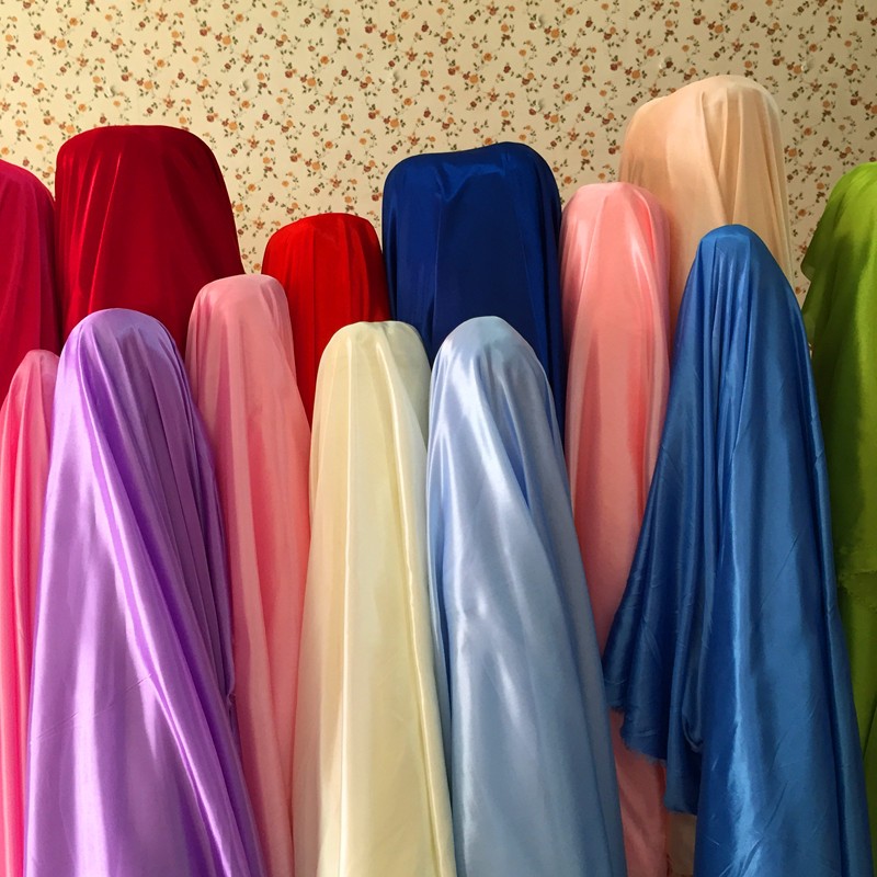 Wedding Pearlescent Ice Silk Cloth Yingbin Road Leading Suspended Ceiling Decoration White Gold Champagne Black Wine Red Color Cloth