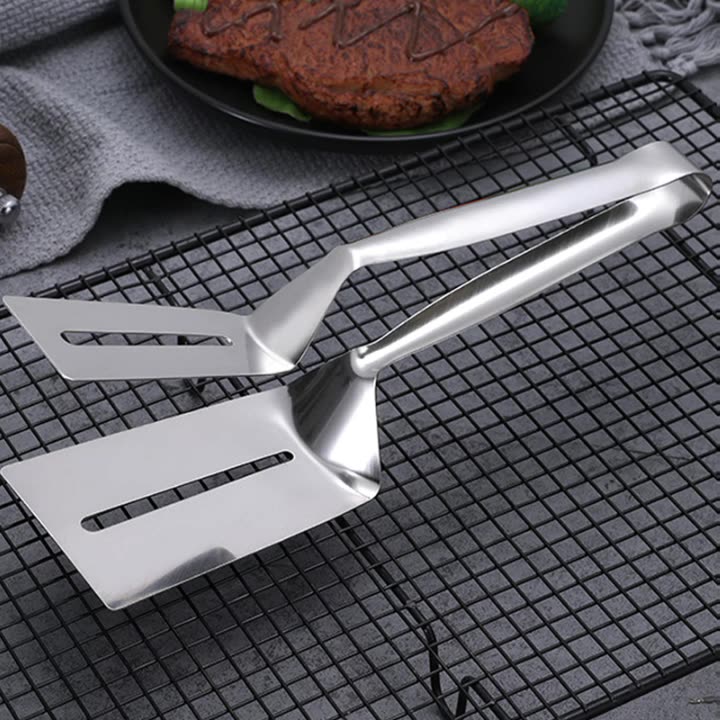304 stainless steel frying shovel clip frying fish shovel steak shovel home multifunctional kitchen pizza pancake pancake spatula