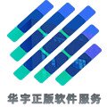 华宇正版软件服务店的LOGO